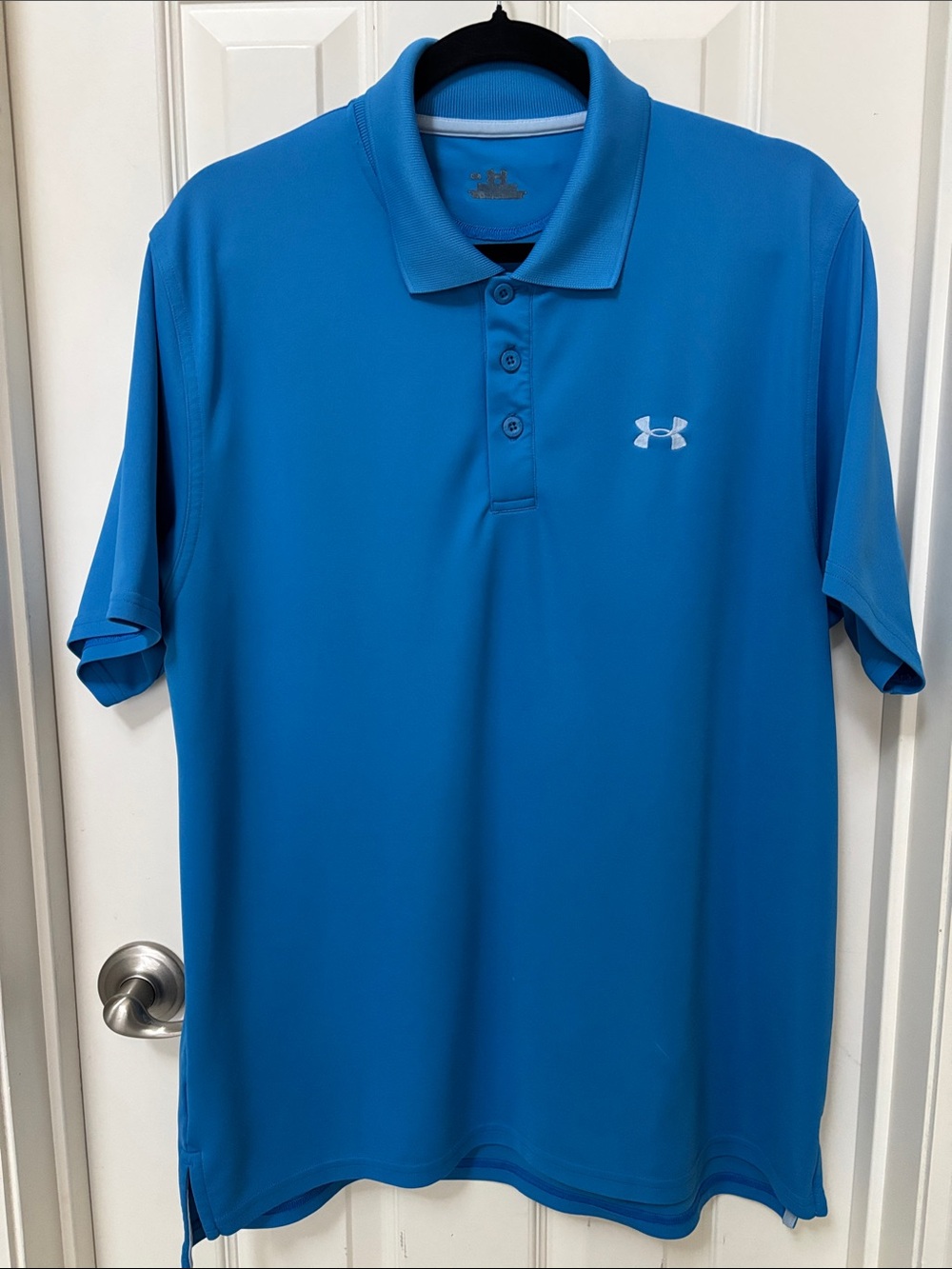 Under Armour Men’s Electric Blue Polo Shirt